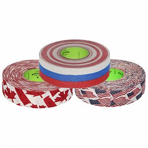 Лента для клюшек Renfrew Cloth Tape цветная флаг 24мм X25м