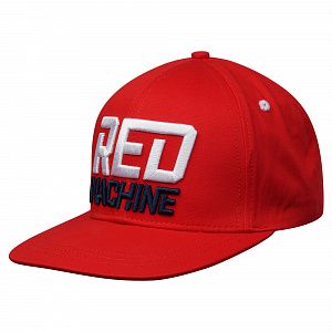 Бейсболка Красная машина "Red machine" прямой козырек RM1413 SR